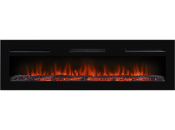 Каминокомплект Firelight Suprema Long с очагом Electrolux Infinity EFP/P-1600ULS белый/черный