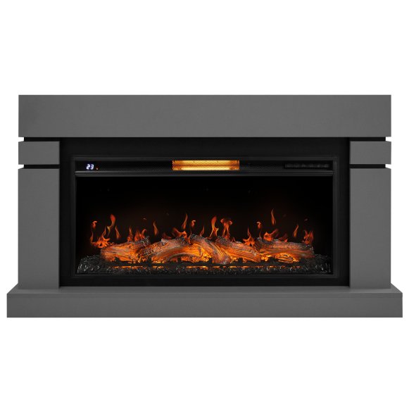 Каминокомплект Royal Thermo Aurora RTFP/P-AR40LS портал Lindos 42/40/36 светло-серый р/в