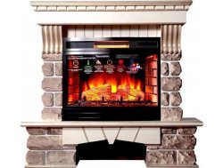 Каминокомплект Interflame Exter Kavkaz под очаг Panoramic 08 25 LED FX