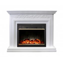 Каминокомплект RealFlame Leticia 26 с очагом Moonblaze Lux Brass